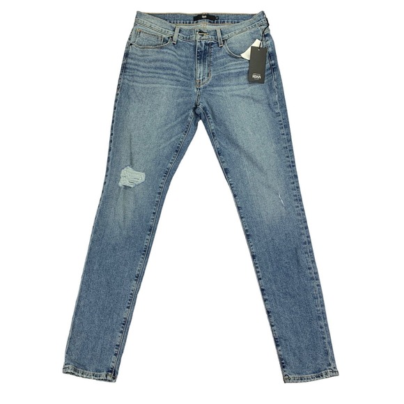 Hudson Mens Zev Skinny Fit Denim Jeans Blue 32